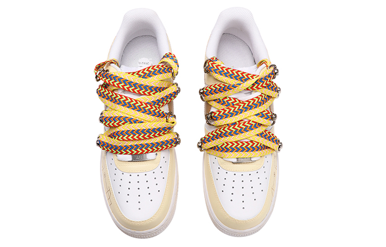 Shop Zapatillas Nike Air Force 1 Low 'Cyberpunk Retro Vibe' CW2288-111(TeamThree-男款赛博朋克米黄)