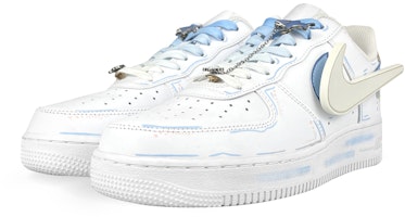 나이키 에어포스 1 '사이버펑크 화이트블루' (커스텀) CW2288-111(Team叁-男LED雨天) Shop 나이키 에어포스 1 '사이버펑크 화이트블루' (커스텀) CW2288-111(Team叁-男LED雨天)