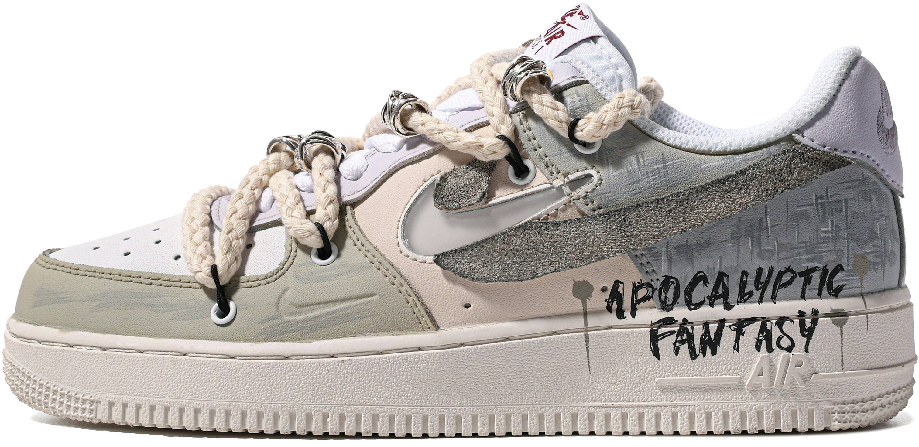 custom-shoes-nike-air-force-1-low-da-vinci-apocalypse-grey-green-purple
