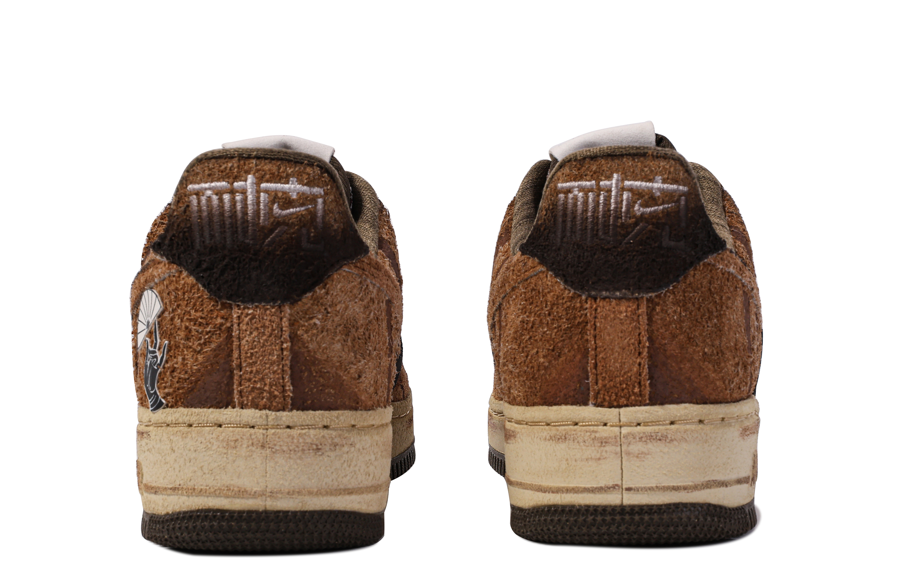 Details for [Kasut Custom] Nike Air Force 1 Low 'Da Vinci Custom Coklat' FB4958-221-446005