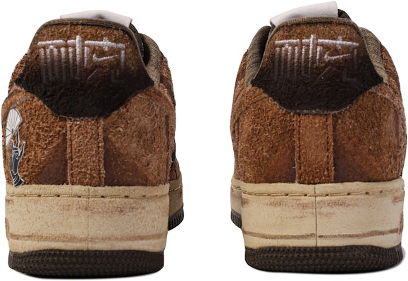 【訂製球鞋】Nike Air Force 1 低筒 達文西定製 禮盒 禪寂 國風 簡約 配搭任意 低筒 板鞋 女男同款 棕色 Details for 【訂製球鞋】Nike Air Force 1 低筒 達文西定製 禮盒 禪寂 國風 簡約 配搭任意 低筒 板鞋 女男同款 棕色