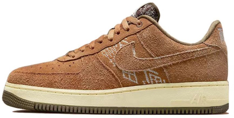 【訂製球鞋】Nike Air Force 1 低筒 達文西定製 禮盒 禪寂 國風 簡約 配搭任意 低筒 板鞋 女男同款 棕色 Cheap 【訂製球鞋】Nike Air Force 1 低筒 達文西定製 禮盒 禪寂 國風 簡約 配搭任意 低筒 板鞋 女男同款 棕色