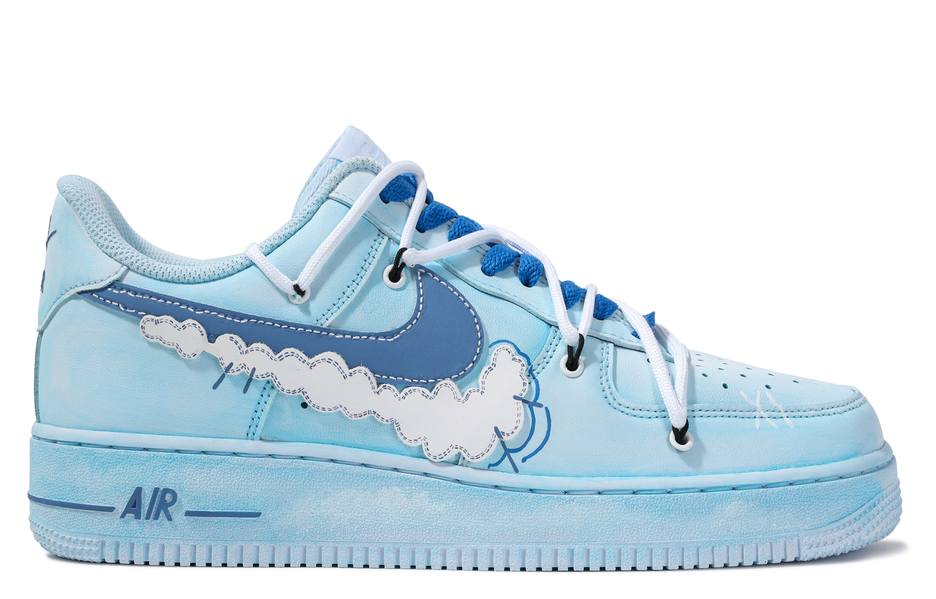 Lookbook [Zapatos Personalizados] Nike Air Force 1 Low 'Sueño de Da Vinci' CW2288-111(TeamM-梦境修补师-BOX)