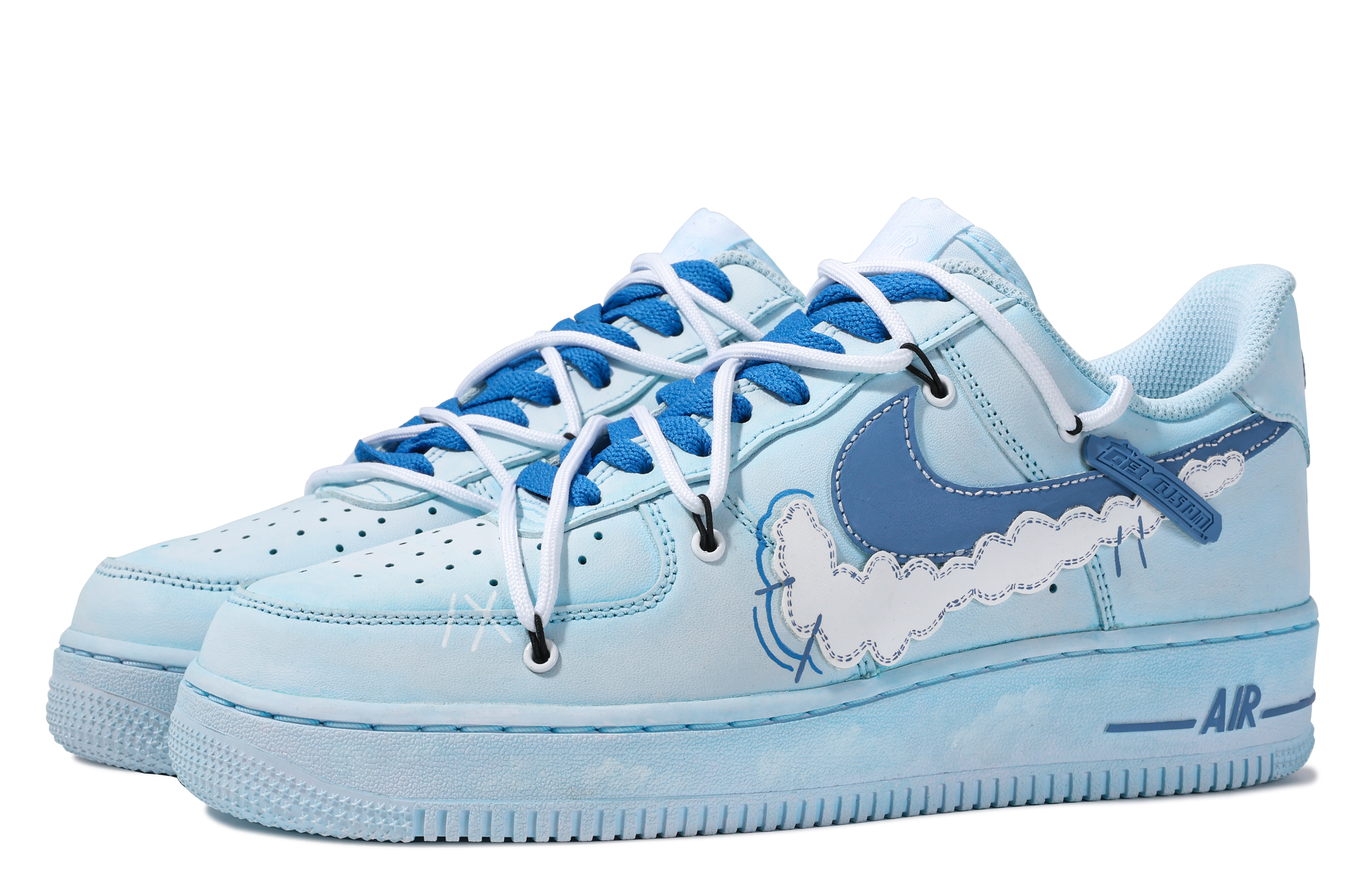 Shop [Zapatos Personalizados] Nike Air Force 1 Low 'Sueño de Da Vinci' CW2288-111(TeamM-梦境修补师-BOX)