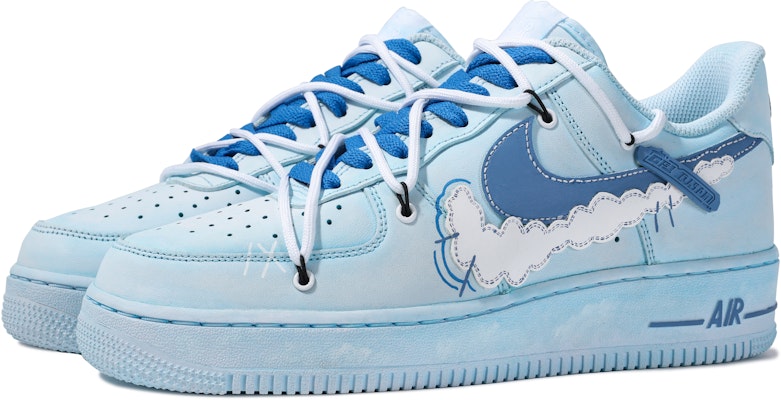 나이키 에어포스 1 로우 '다빈치 드림 블루화이트' (커스텀) DH2920-111(TeamM--梦境修补师) Shop 나이키 에어포스 1 로우 '다빈치 드림 블루화이트' (커스텀) DH2920-111(TeamM--梦境修补师)