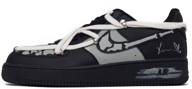 나이키 에어포스 1 로우 '다빈치 고스트 본' (커스텀) DH2920-001(TeamM-女款幽灵趾骨黑灰) Buy 나이키 에어포스 1 로우 '다빈치 고스트 본' (커스텀) DH2920-001(TeamM-女款幽灵趾骨黑灰)