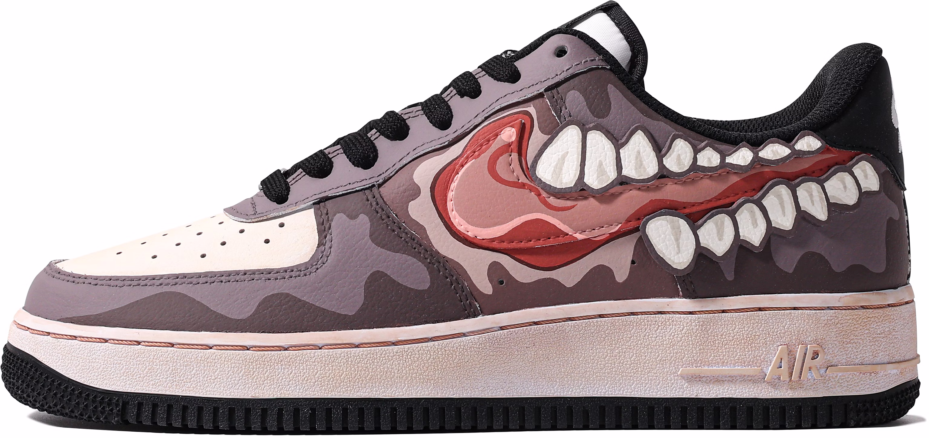 custom-shoes-nike-air-force-1-low-da-vinci-multi-color-graffiti-black-purple-red