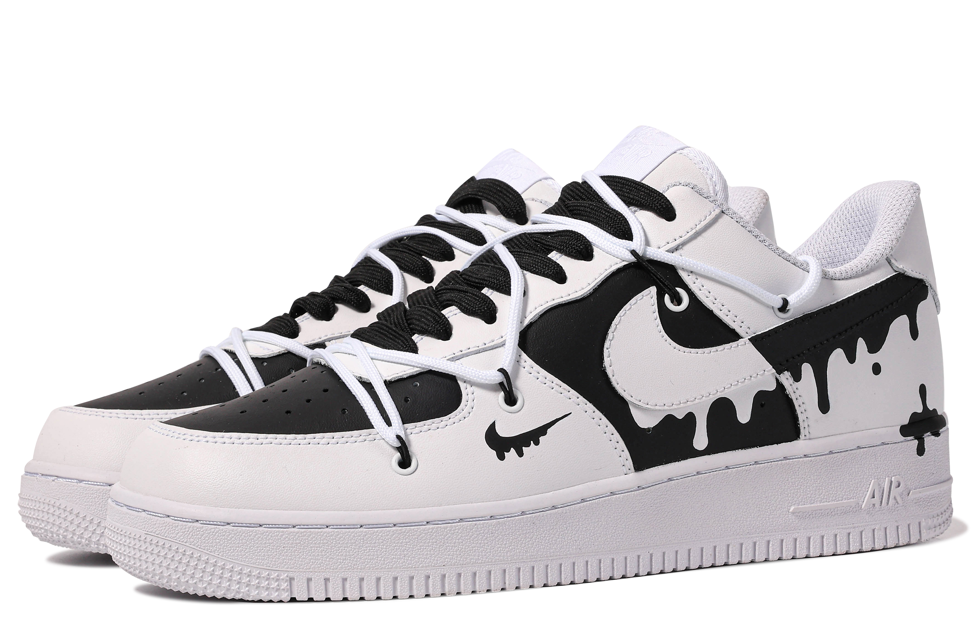 Lookbook [Sepatu Kustom] Nike Air Force 1 Low 'Da Vinci Puppet' CW2288-111(TeamM-傀儡-BOX)
