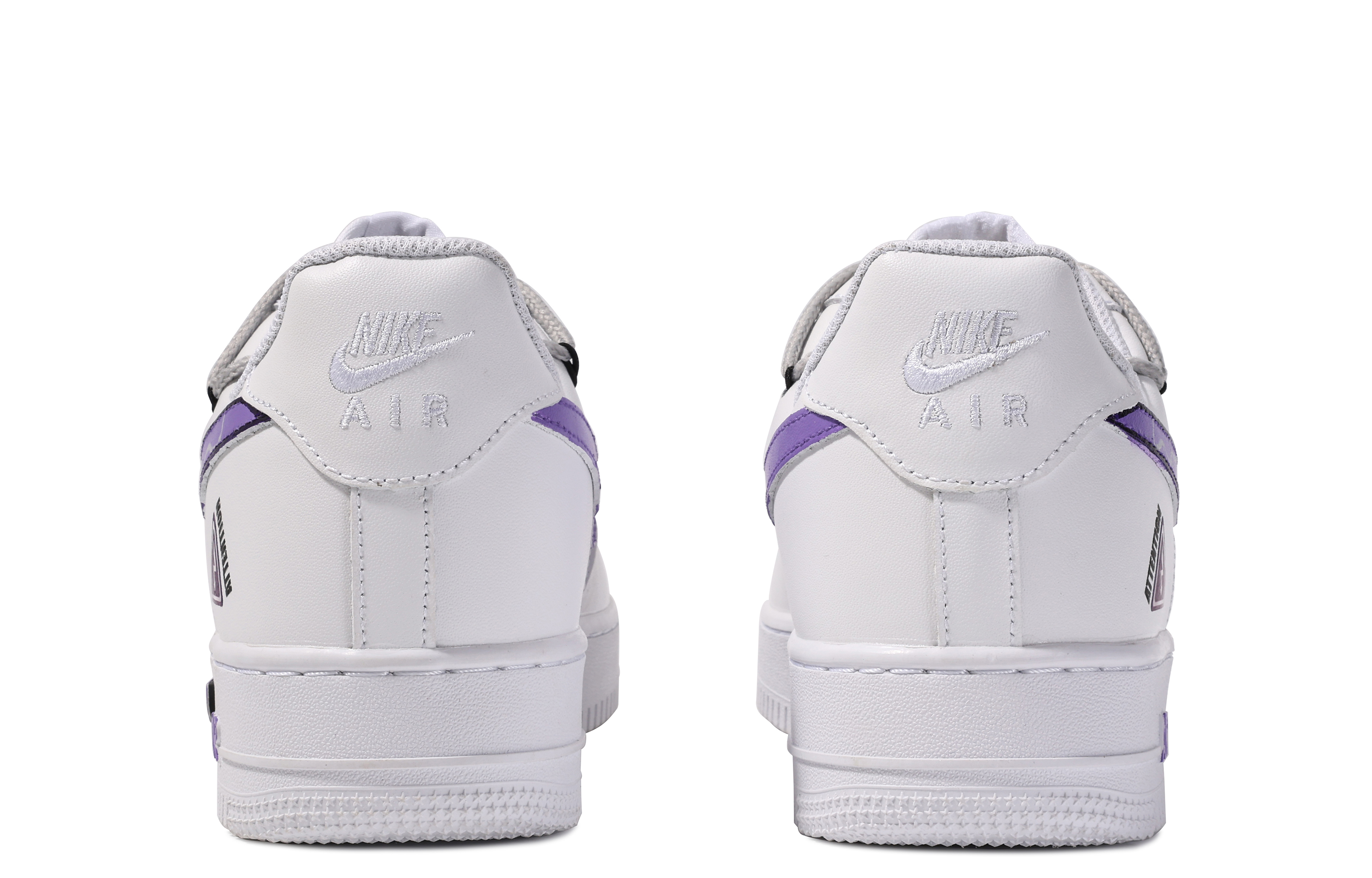 [Custom Shoes] Nike Air Force 1 Low 'Da Vinci White Purple' 圖 6