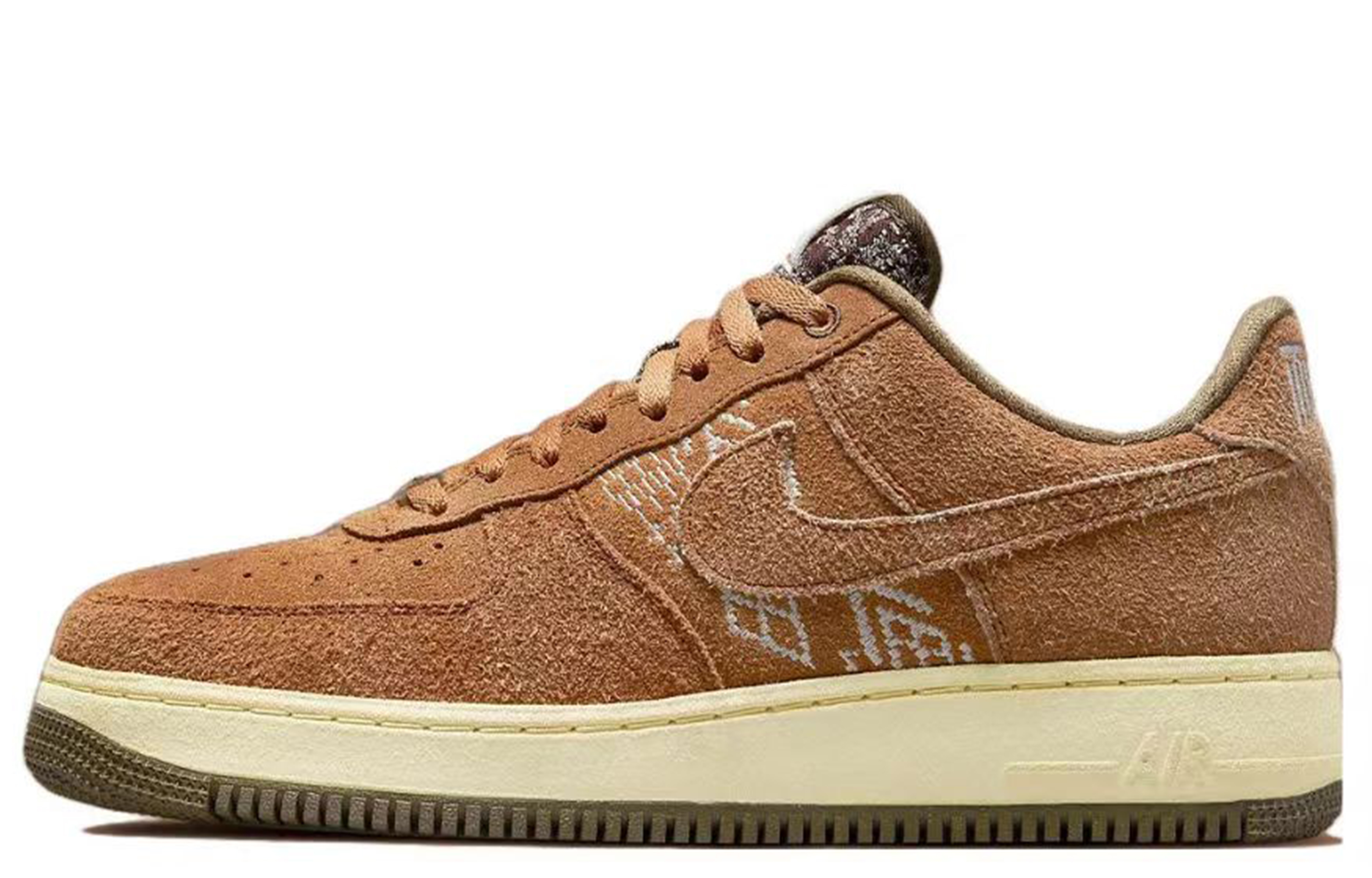[Custom Shoes] Nike Air Force 1 Low 'Da Vinci Zen Brown' 圖 7