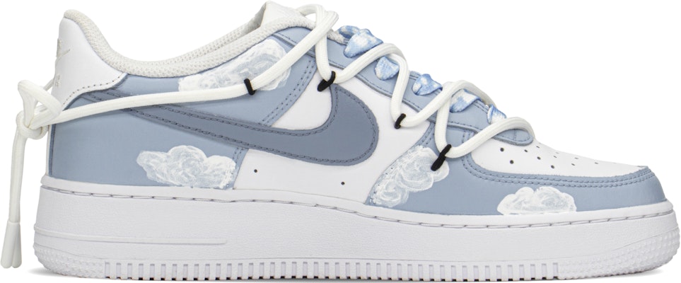 나이키 에어포스 1 로우 '데이지 스카이' (커스텀) DD8959-100(TeamA-AF雏菊天空) Order 나이키 에어포스 1 로우 '데이지 스카이' (커스텀) DD8959-100(TeamA-AF雏菊天空)