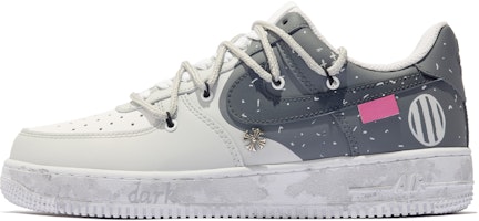 【定制球鞋】Nike Air Force 1 Low 達芬奇定制 特殊鞋盒 暗夜城堡 星空 暈染 低幫 板鞋 男款 灰黑白 Buy 【定制球鞋】Nike Air Force 1 Low 達芬奇定制 特殊鞋盒 暗夜城堡 星空 暈染 低幫 板鞋 男款 灰黑白
