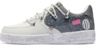 Buy 【定制球鞋】Nike Air Force 1 Low 達芬奇定制 特殊鞋盒 暗夜城堡 星空 暈染 低幫 板鞋 男款 灰黑白
