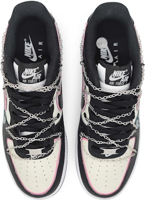 【カスタムシューズ】 ナイキ エアフォース1 ロー 'ダークエルフ ピンク-ブラック' DV0788-001(Team16-男款暗夜精灵) Shop 【カスタムシューズ】 ナイキ エアフォース1 ロー 'ダークエルフ ピンク-ブラック' DV0788-001(Team16-男款暗夜精灵)