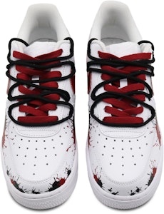 【定制鞋款】耐克空军1号低帮“暗黑哥特涂鸦” CW2288-111(Team8-男款暗黑小恶魔黑红) Shop 【定制鞋款】耐克空军1号低帮“暗黑哥特涂鸦” CW2288-111(Team8-男款暗黑小恶魔黑红)