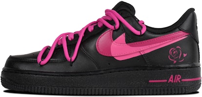 나이키 에어포스 1 로우 '흑장미 사무라이' (커스텀) CW2288-001(Team3-暗域玫瑰男款) Buy 나이키 에어포스 1 로우 '흑장미 사무라이' (커스텀) CW2288-001(Team3-暗域玫瑰男款)