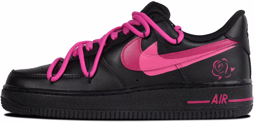 나이키 에어포스 1 로우 '흑장미 사무라이' (커스텀) CW2288-001(Team3-暗域玫瑰男款) Buy 나이키 에어포스 1 로우 '흑장미 사무라이' (커스텀) CW2288-001(Team3-暗域玫瑰男款)
