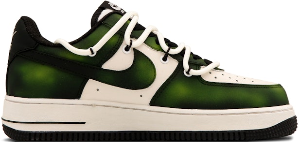 【定制鞋款】耐克空军1号低帮 ‘晨曦白-黑-绿色’ DV1331-100(Team53-女款黎明S-BOX) Order 【定制鞋款】耐克空军1号低帮 ‘晨曦白-黑-绿色’ DV1331-100(Team53-女款黎明S-BOX)