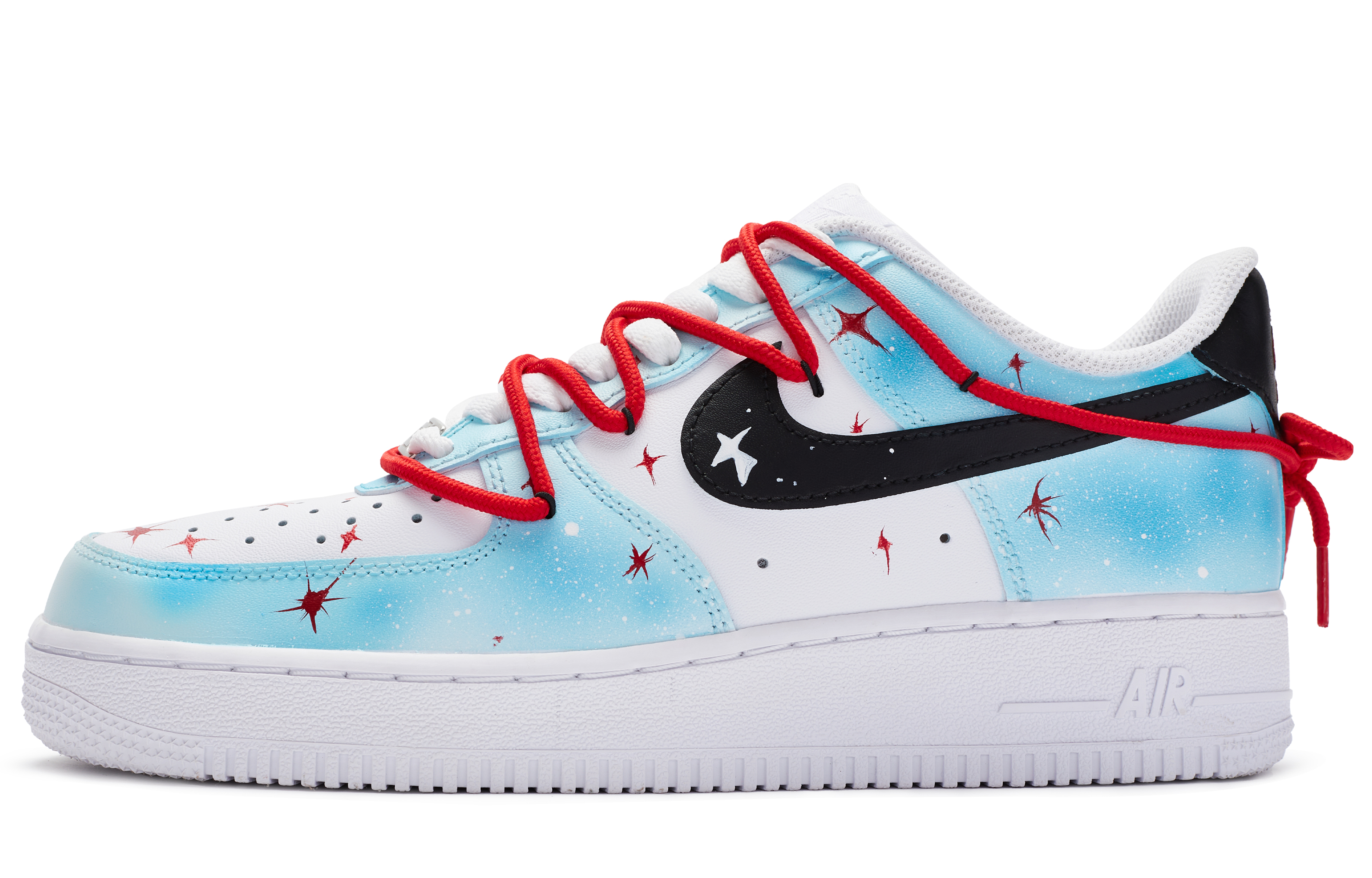 [Custom Shoes] Nike Air Force 1 Low 'Deconstructed Planet Falling'