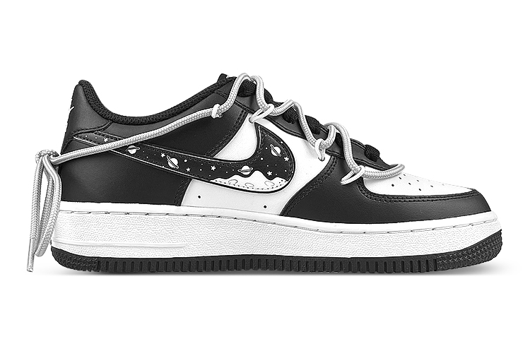 Order Zapatillas Nike Air Force 1 Low 'Deconstruidas Lunar Negro Blanco' DV1621-001(Team47-女款月球解构)
