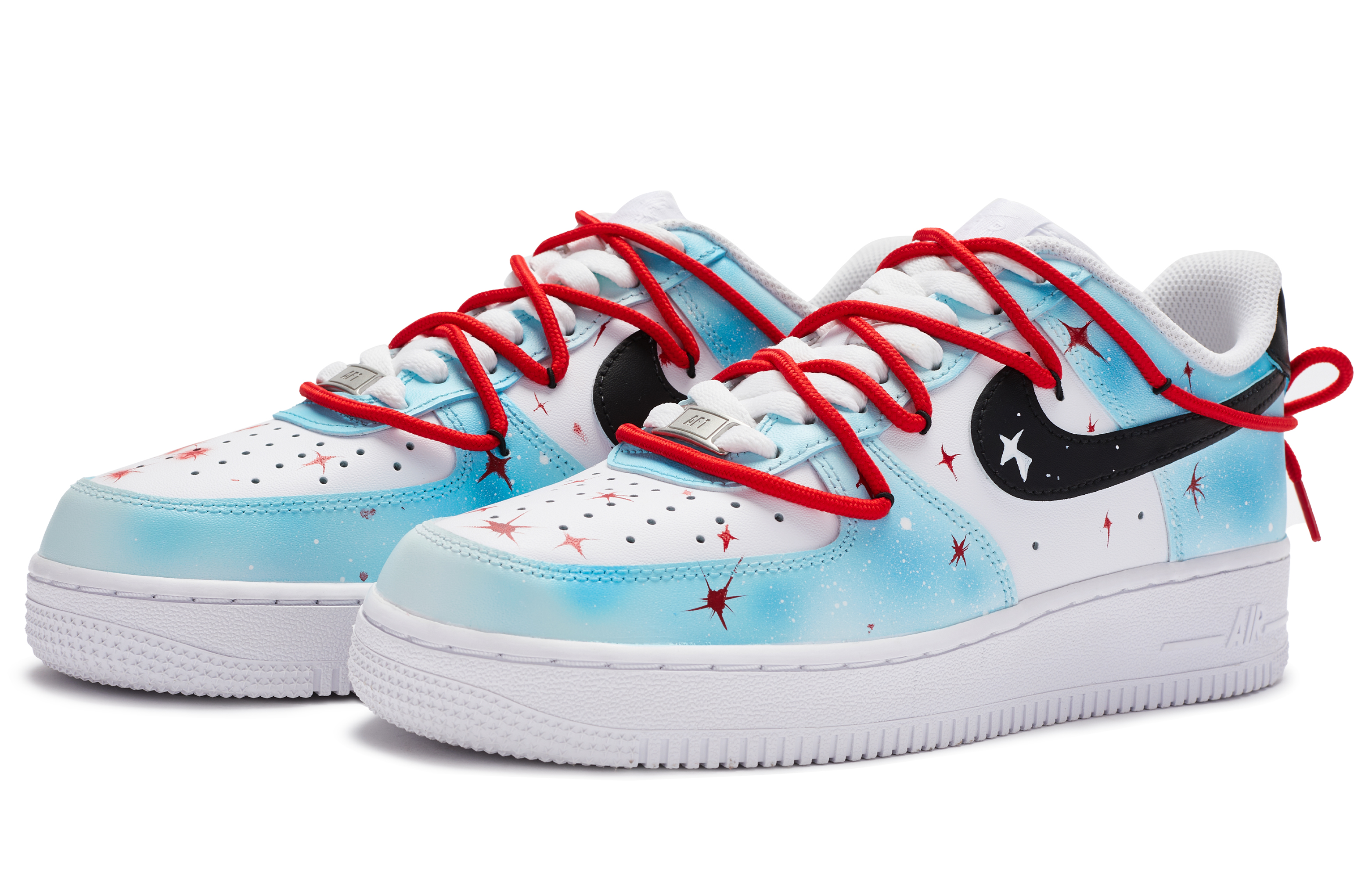 [Custom Shoes] Nike Air Force 1 Low 'Deconstructed Planet Falling' 圖 3