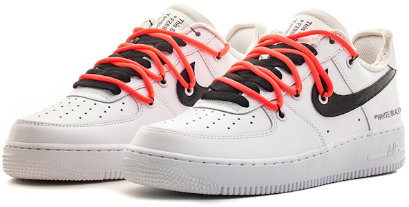 나이키 에어포스 1 로우 '해체 데이지' (커스텀) CW2288-111(TeamA-AF1OW权志龙白黑钩) Lookbook 나이키 에어포스 1 로우 '해체 데이지' (커스텀) CW2288-111(TeamA-AF1OW权志龙白黑钩)