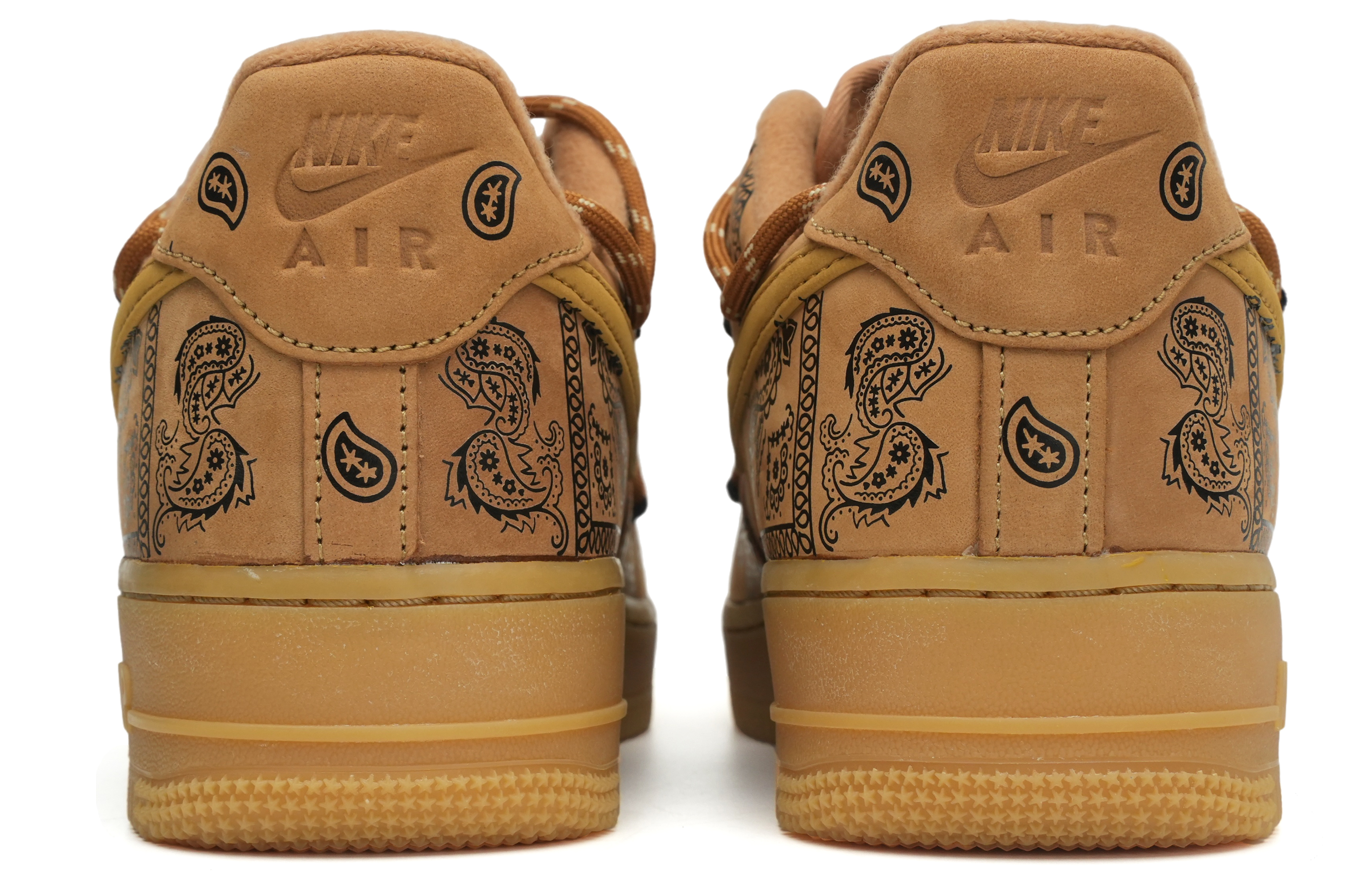 Shop 나이키 AF1 로우 '해체된 캐슈 플라워' (커스텀) CJ9179-200(Team35-腰果花)