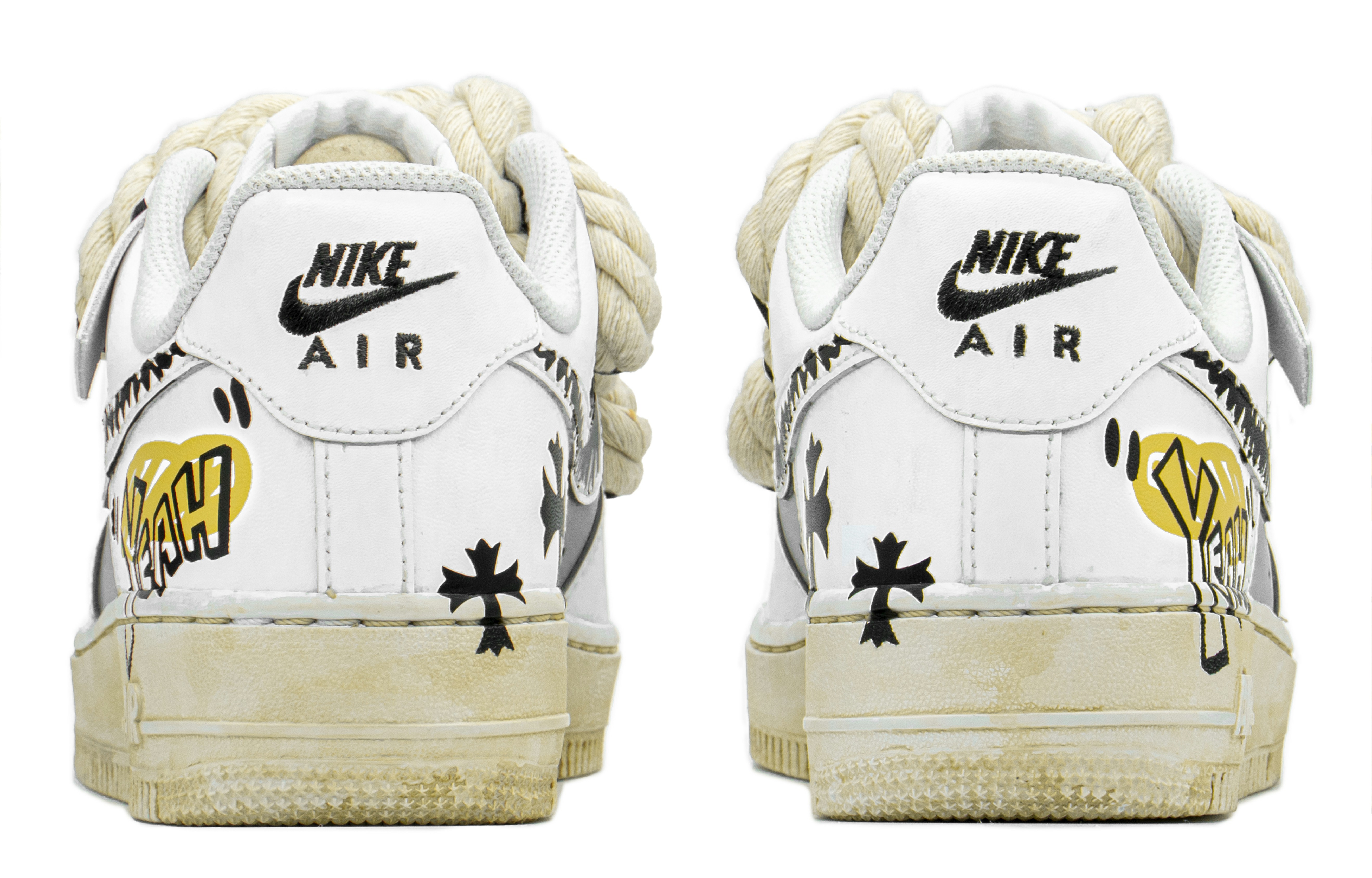 Purchase 나이키 에어포스 1 로우 '디컨스트럭티드 바이브 아웃팅' CW2288-111(TeamA-AF笑脸涂鸦男S-BOX)