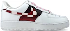 Order 【定製球鞋】 Nike Air Force 1 Low LE 是在玩鞋 動漫 鬼滅之刃 灶門祢豆子 低幫 板鞋 GS 白粉