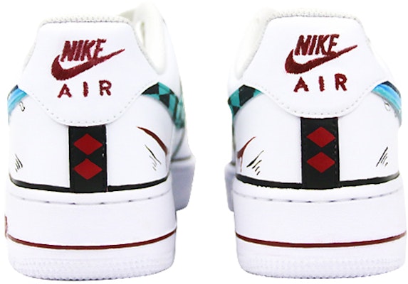 【訂製球鞋】 Nike Air Force 1 Low 07 空軍一號 動漫 鬼滅之刃 灶門炭治郎 水之呼吸 手繪噴繪 低幫 板鞋 男女同款 藍綠黑 Lookbook 【訂製球鞋】 Nike Air Force 1 Low 07 空軍一號 動漫 鬼滅之刃 灶門炭治郎 水之呼吸 手繪噴繪 低幫 板鞋 男女同款 藍綠黑