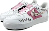 Lookbook 【定製球鞋】 Nike Air Force 1 Low LE 是在玩鞋 動漫 鬼滅之刃 灶門祢豆子 低幫 板鞋 GS 白粉