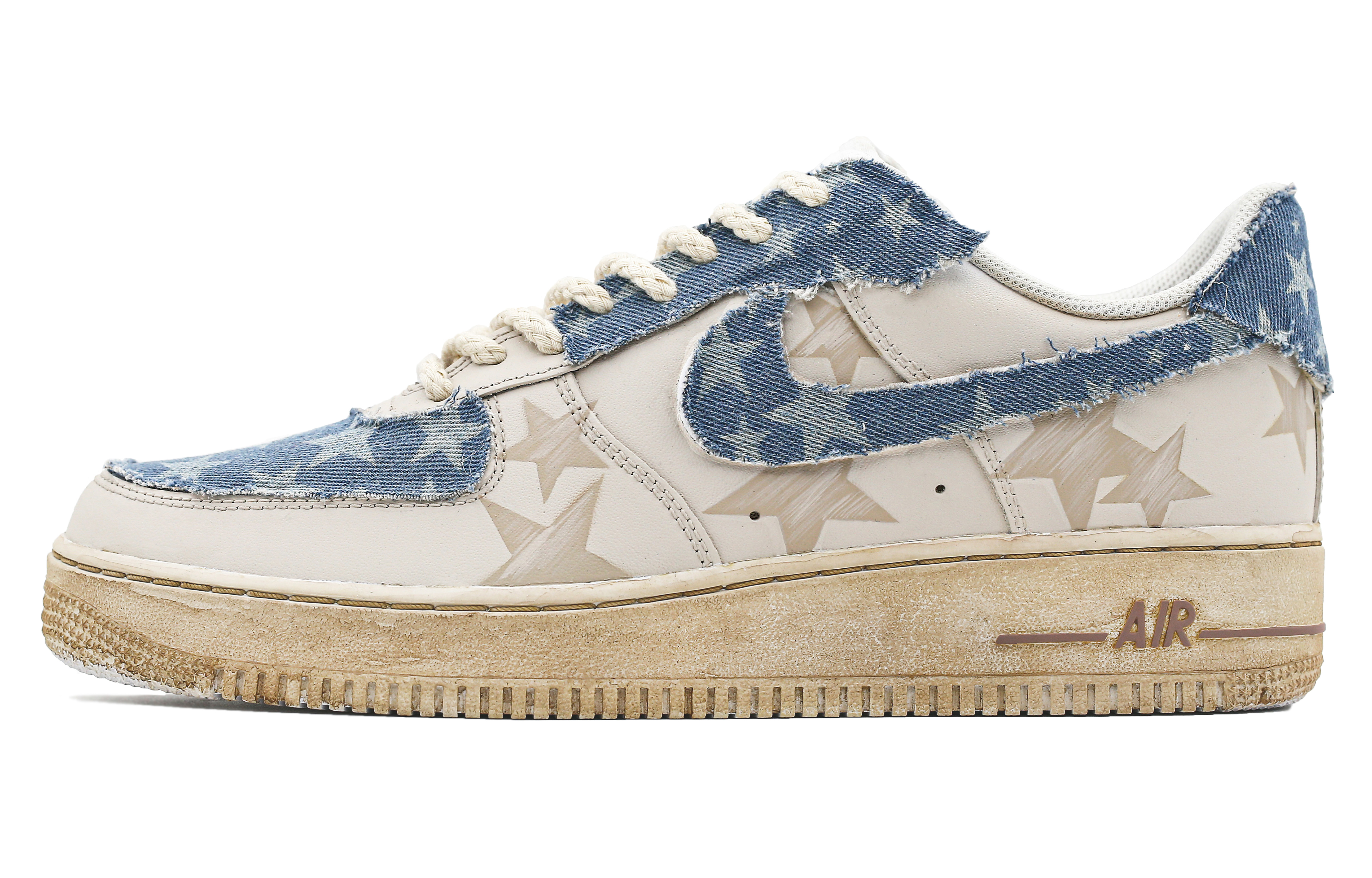 Buy [Zapatillas Personalizadas] Nike Air Force 1 Low 'Amante del Denim' CW2288-111(Team31-男款牛仔恋人)