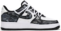 Lookbook 나이키 에어포스1 로우 '데님 팬다 블랙-화이트' (커스텀) DR9867-102(Teamp-荆棘之心)