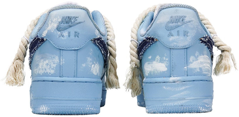 나이키 에어포스1 로우 '데님 워시드 블루 스카이' (커스텀) CW2288-111(Teamp-丹宁蓝天白云 Details for 나이키 에어포스1 로우 '데님 워시드 블루 스카이' (커스텀) CW2288-111(Teamp-丹宁蓝天白云