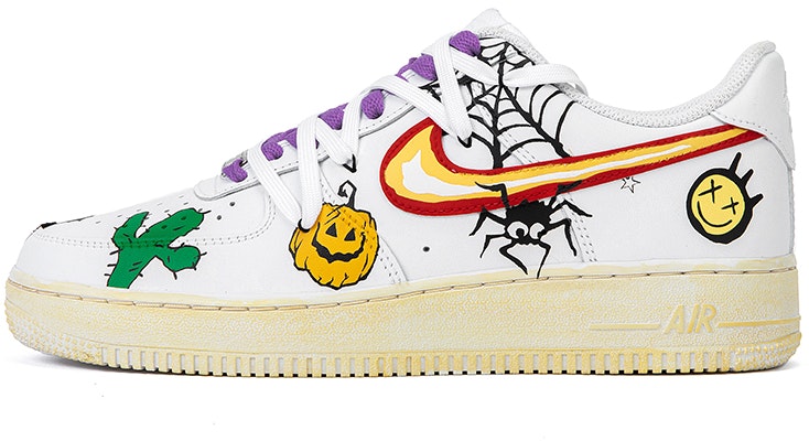 Nike Air Force 1 Bajas "Camuflaje Desierto" CW2288-111(TeamB-男款涂鸦logo解构鞋带) Buy Nike Air Force 1 Bajas "Camuflaje Desierto" CW2288-111(TeamB-男款涂鸦logo解构鞋带)