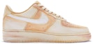 Order 【定制球鞋】 Nike Air Force 1 Low 荒漠做舊vibe風 噴繪 低幫 板鞋 GS 米色