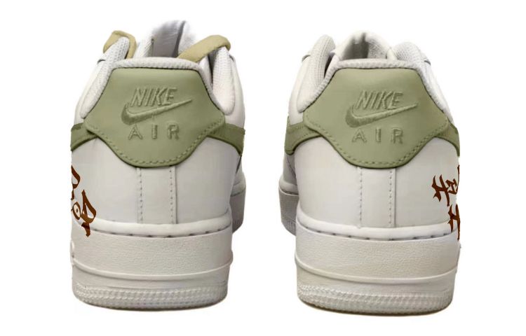 Shop 나이키 에어포스 1 로우 '사막 오아시스 그라데이션' (Nike AF1 로우 '사막 오아시스' is shorter) CW2288-111(Team拾玖-沙漠绿洲S-BOX）