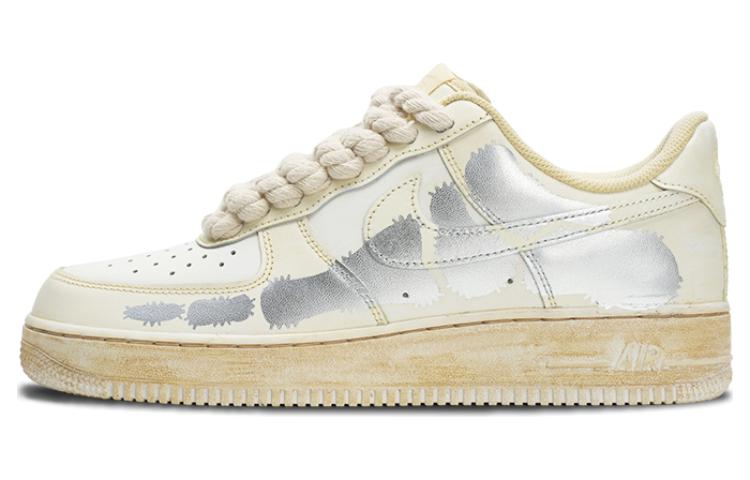 Buy [Sepatu Custom] Nike Air Force 1 Rendah 'Desert Remains Kuning Perak' CW2288-111(Team35-AF1沙漠遗骸)