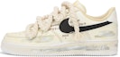 Buy 【客製鞋款】 Nike Air Force 1 Low 麻繩綁帶 氧化做舊 浸染 沙漠 高街 低筒 板鞋 男款 米黃