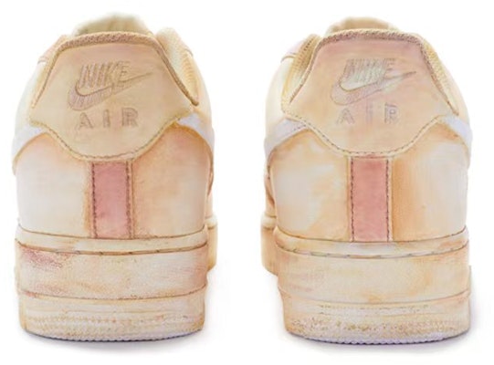 【定製球鞋】Nike Air Force 1 Low '07 荒漠廢土做舊風 噴繪 低幫 板鞋 男款 白橙 Shop 【定製球鞋】Nike Air Force 1 Low '07 荒漠廢土做舊風 噴繪 低幫 板鞋 男款 白橙