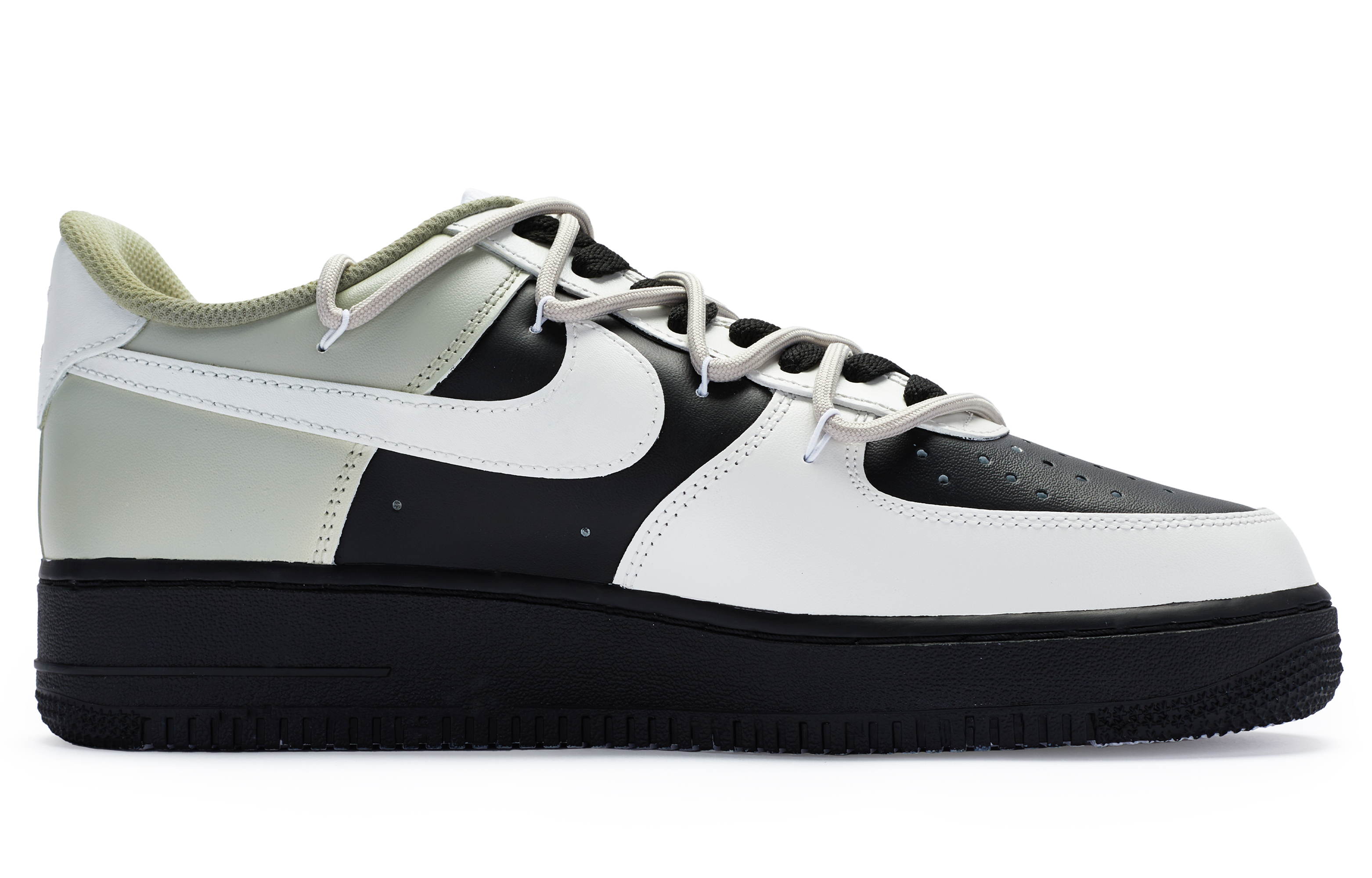 Order [定制鞋] 耐克空军1低帮 '数字迷彩黑绿灰' CW2288-111(TeamR-男款数码军事迷彩黑绿灰)