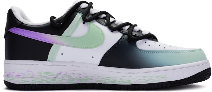 【定制鞋款】耐克空军一号低帮'渐变维度迷彩图涂鸦' CW2288-111(Team80-男款异次元黑白绿紫) Order 【定制鞋款】耐克空军一号低帮'渐变维度迷彩图涂鸦' CW2288-111(Team80-男款异次元黑白绿紫)