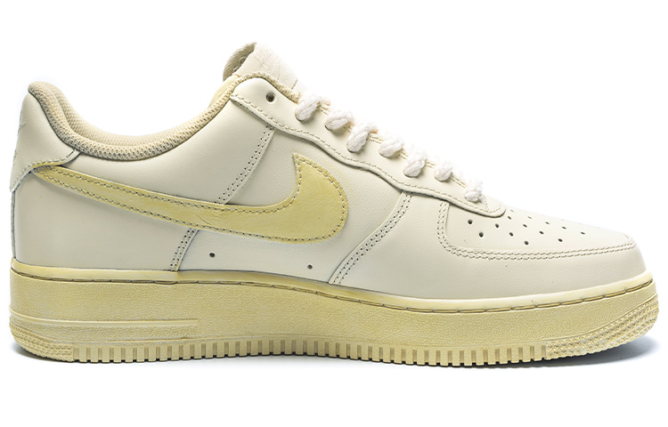 Order [Kasut Tersuai] Nike Air Force 1 Low 'Berkesan Teroksida Newsprint' CW2288-111(Team1-男款做旧氧化报纸字体)