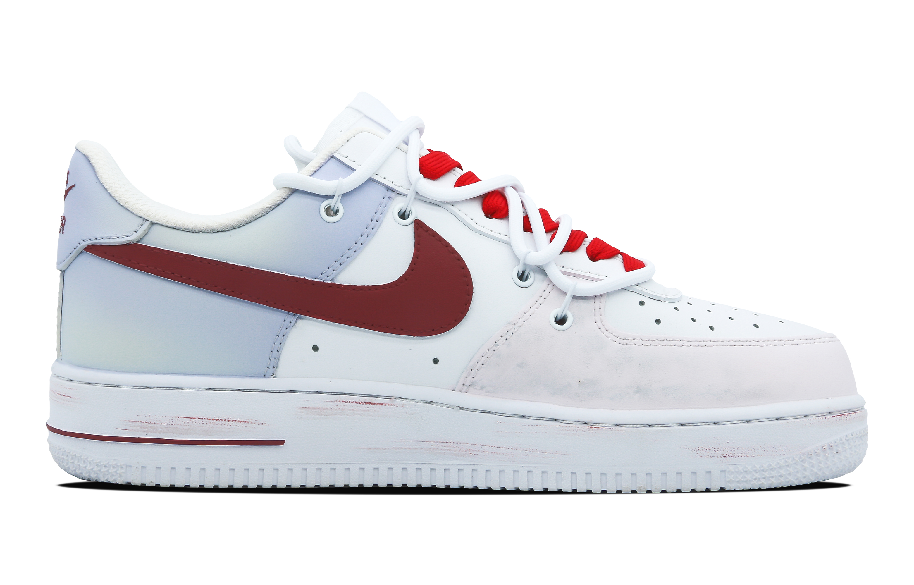 Order Zapatillas Nike Air Force 1 Low 'Graffiti Amor Degradado Dopamina' CW2288-111(Team78-男款热恋)