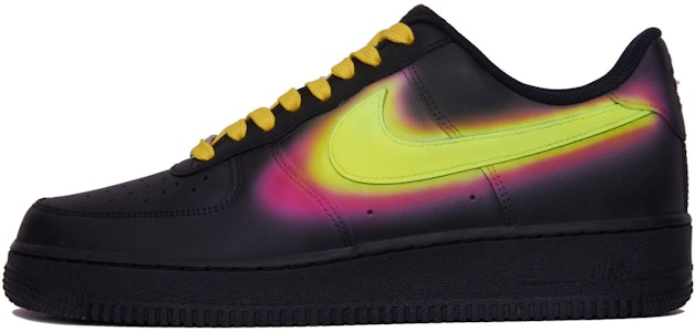 【定製球鞋】Nike Air Force 1 Low 空軍一號 迷幻光芒 螢光漸變 多巴胺 禮盒 低幫 板鞋 男款 黃黑 Order 【定製球鞋】Nike Air Force 1 Low 空軍一號 迷幻光芒 螢光漸變 多巴胺 禮盒 低幫 板鞋 男款 黃黑