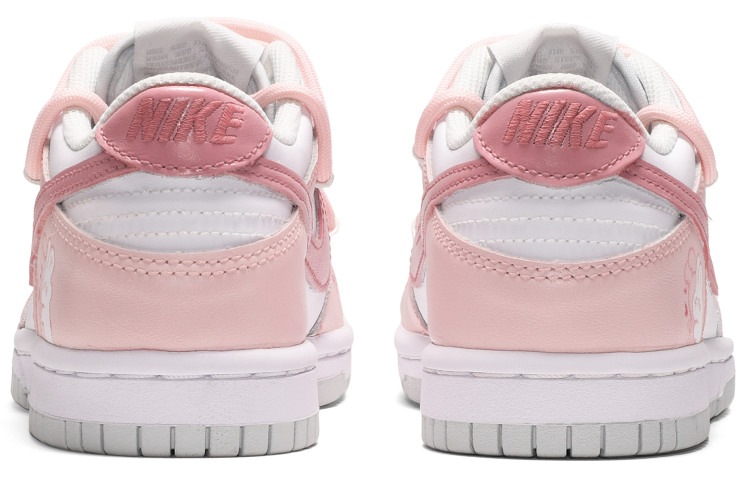 Shop [Sepatu Kustom] Nike Air Force 1 Low 'Dopamine Peach Comfort Bunny' DV0831-101(TeamE-男款安慰兔粉白BOX)