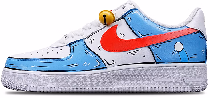 custom-shoes-nike-air-force-1-low-doraemon