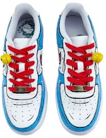【定制球鞋】Nike Air Force 1 Low LE 二次元塗鴉風 機器貓元素 藍白可愛風 低幫 板鞋 GS 紅白 Shop 【定制球鞋】Nike Air Force 1 Low LE 二次元塗鴉風 機器貓元素 藍白可愛風 低幫 板鞋 GS 紅白