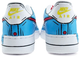 【定制球鞋】Nike Air Force 1 Low LE 二次元塗鴉風 機器貓元素 藍白可愛風 低幫 板鞋 GS 紅白 Purchase 【定制球鞋】Nike Air Force 1 Low LE 二次元塗鴉風 機器貓元素 藍白可愛風 低幫 板鞋 GS 紅白