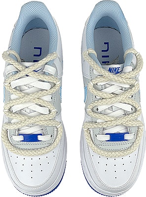 Nike Air Force 1 Low Doble Swoosh Blanco Azul FB1844-111(Team47-女款海星解构SBOX) Shop Nike Air Force 1 Low Doble Swoosh Blanco Azul FB1844-111(Team47-女款海星解构SBOX)